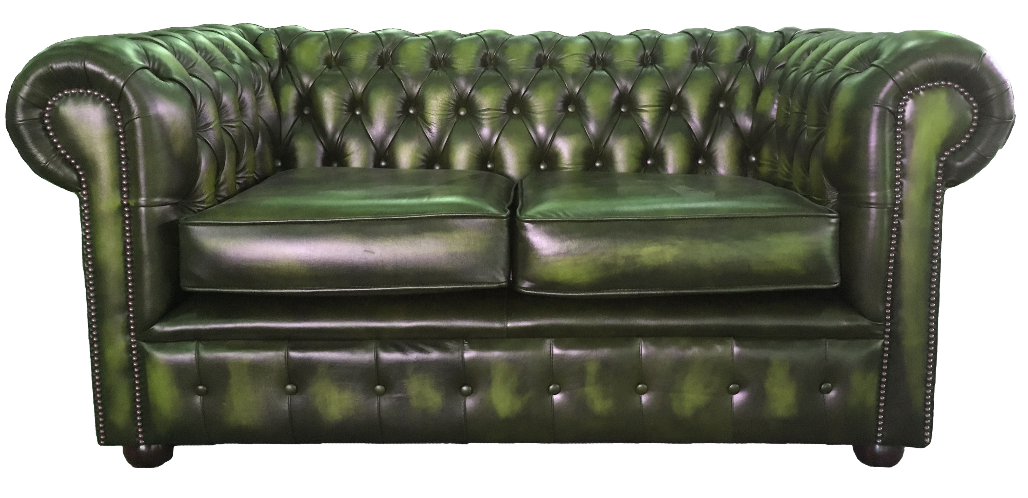 green leather chesterfield sofa bed