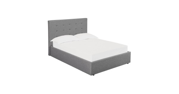 Lucca Plus 5ft Kingsize Bed Grey