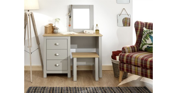 Lancaster grey dressing deals table