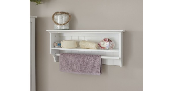 Colonial towel rail shelf hot sale