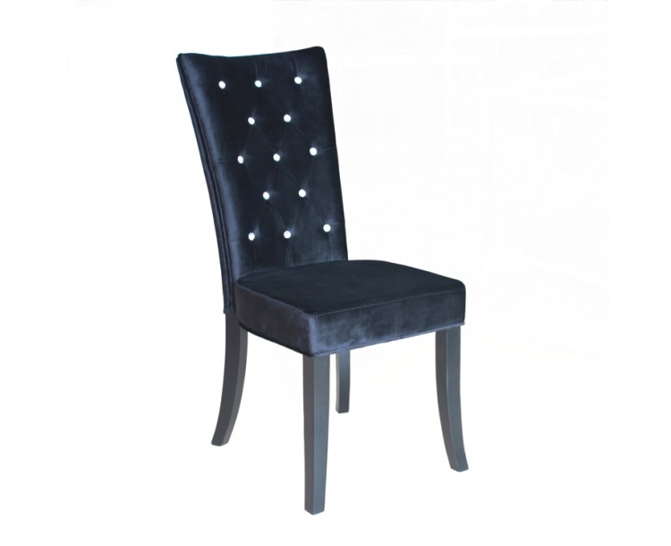 black velvet dining room chairs