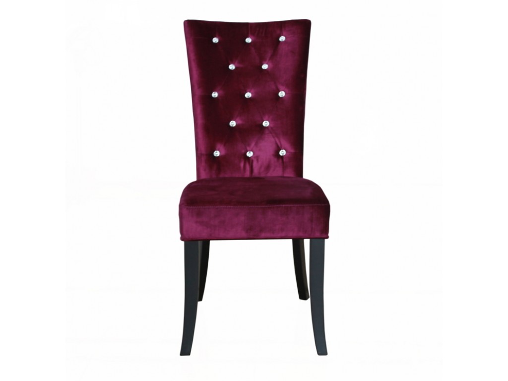 purple velvet dining room chairs